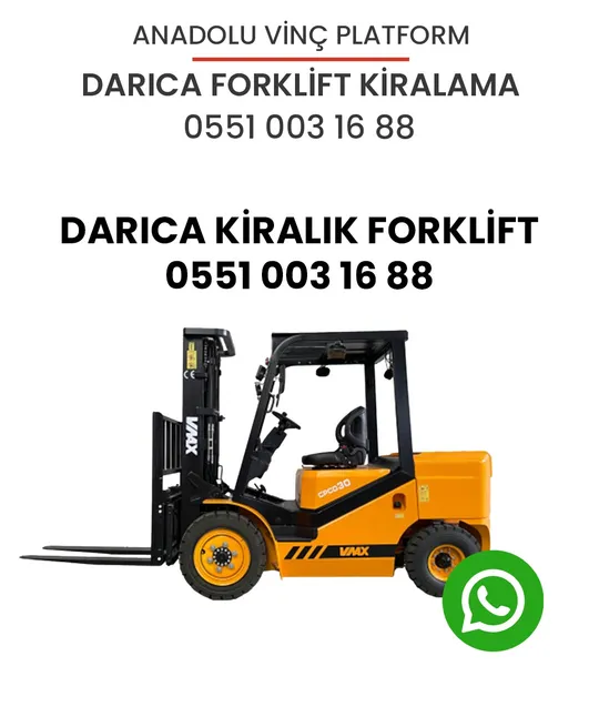 Darıca kiralık forklift görseli