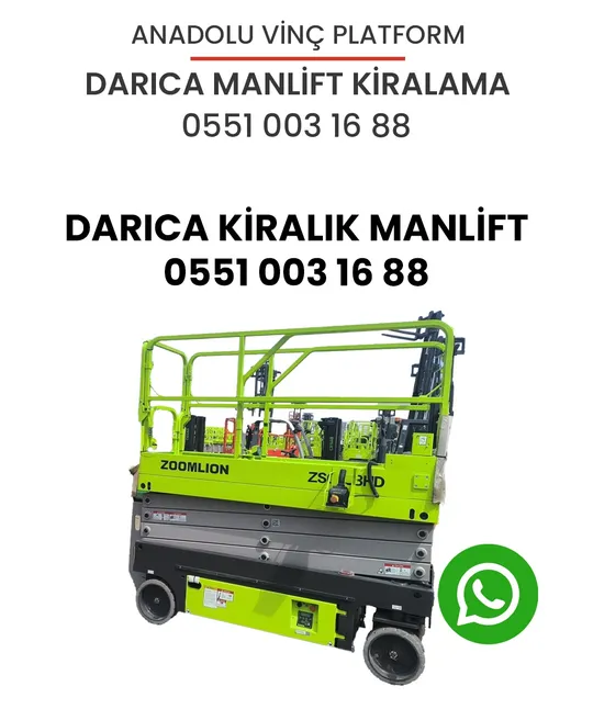 Darıca kiralık manlift görseli